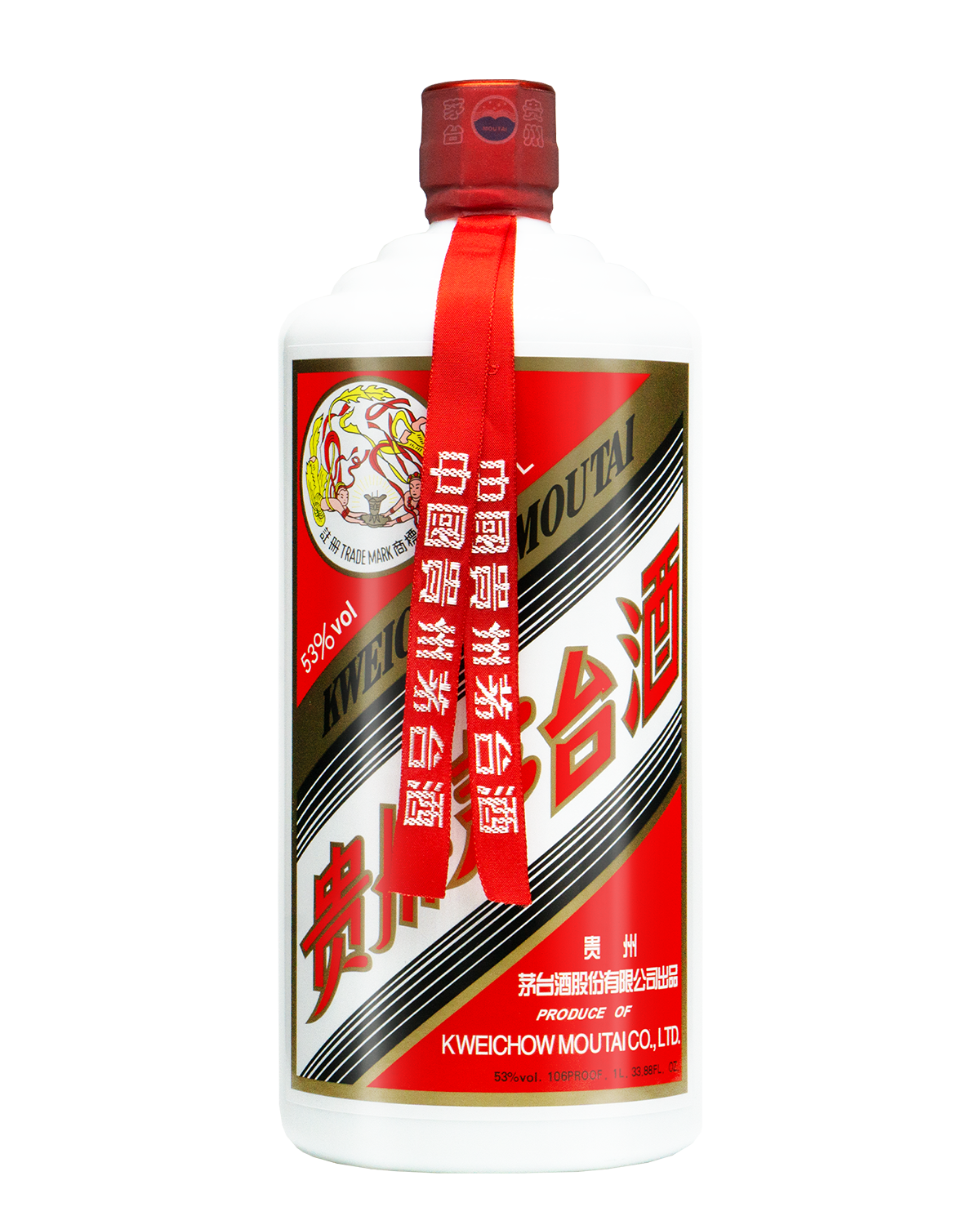 Moutai Feitian baijiu 1L bottle